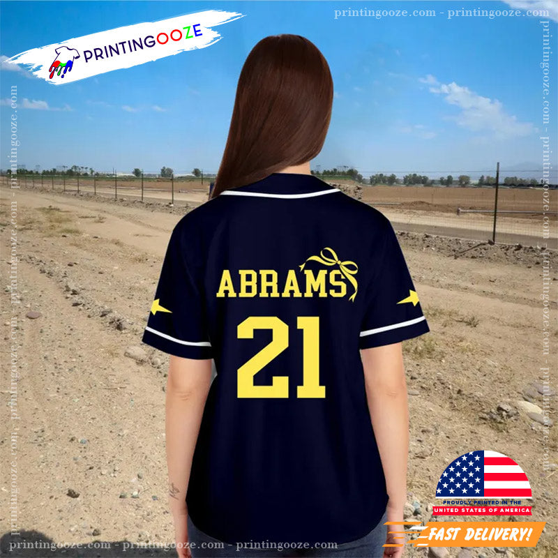 The Secret Of Us Gracie Abrams Concert Tour Baseball Jersey
