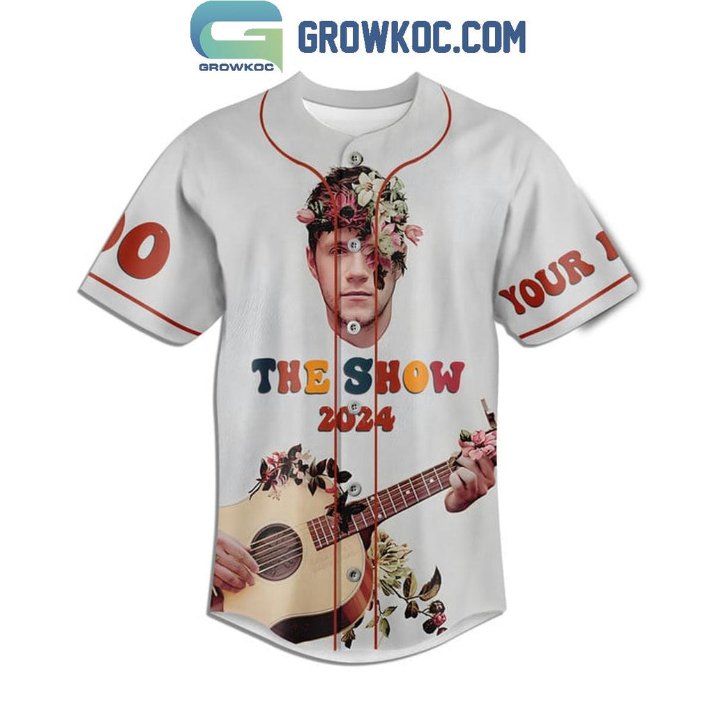The Show Niall Horan 2024 Lovers Personalized Baseball Jersey
