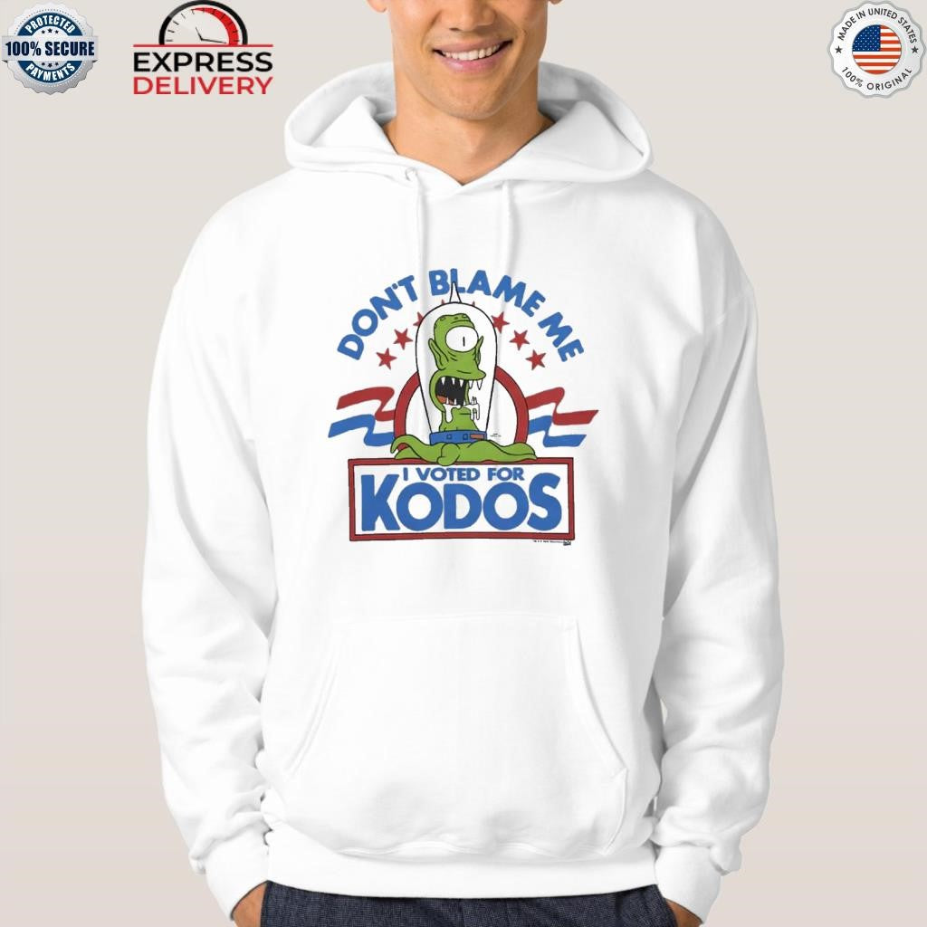 The Simpsons Don’t Blame Me I Voted For Kodos Shirt
