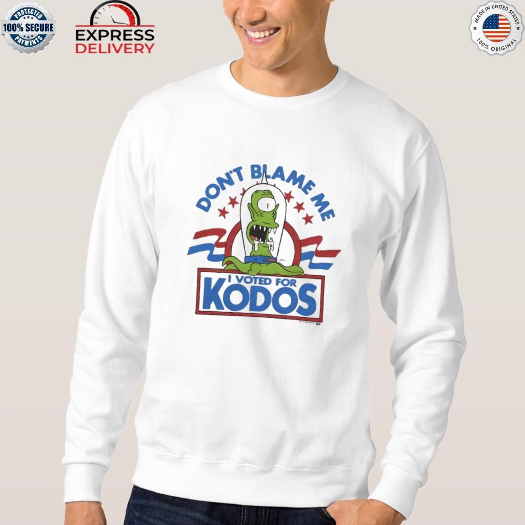 The Simpsons Don’t Blame Me I Voted For Kodos Shirt