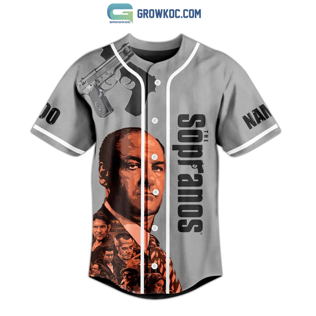 The Sopranos Bada Bing Personalized Baseball Jersey