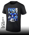 The St Brown Brothers Terrion Arnold Free 6 Detroit Football shirt