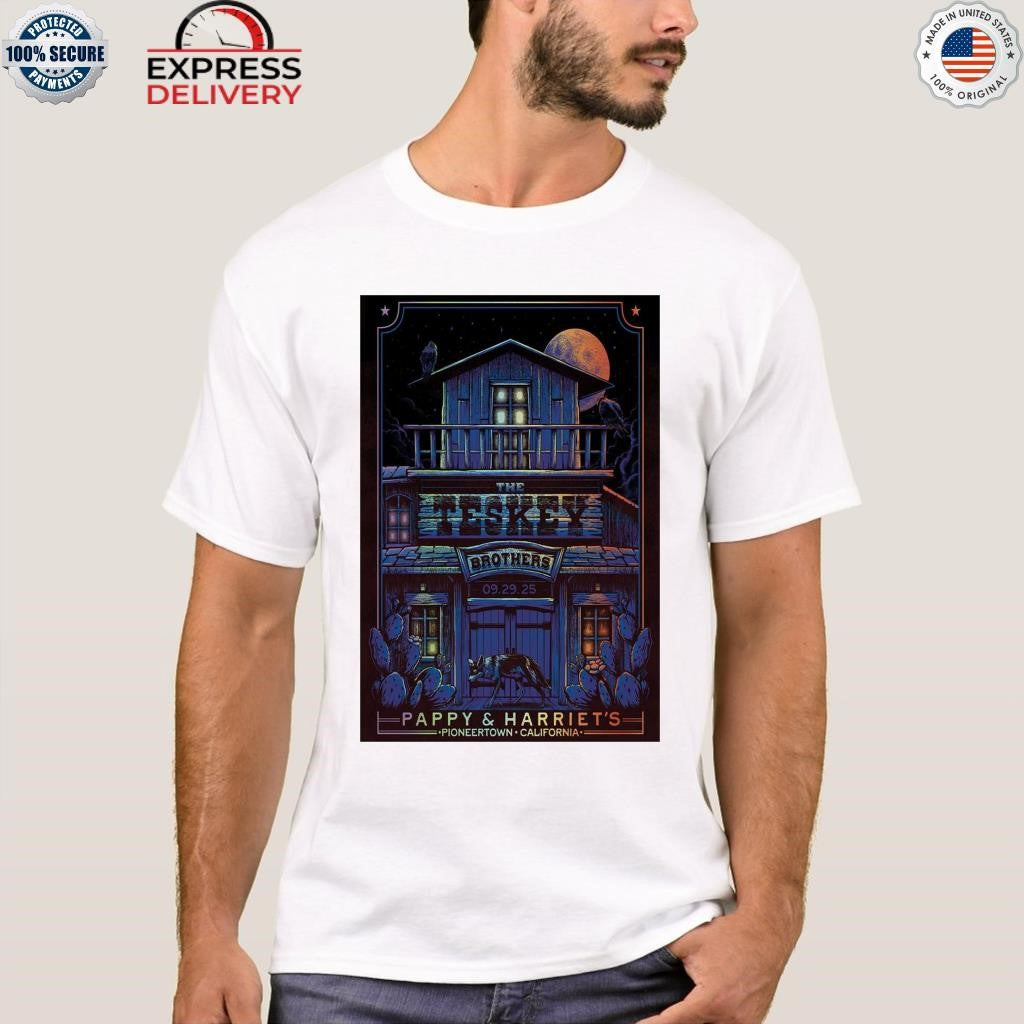 The Teskey Brothers Pioneertown CA Sept 29 2025 Shirt