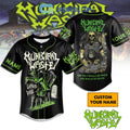 The Wall Of Death Municipal Waste Personalized Baseball Jersey