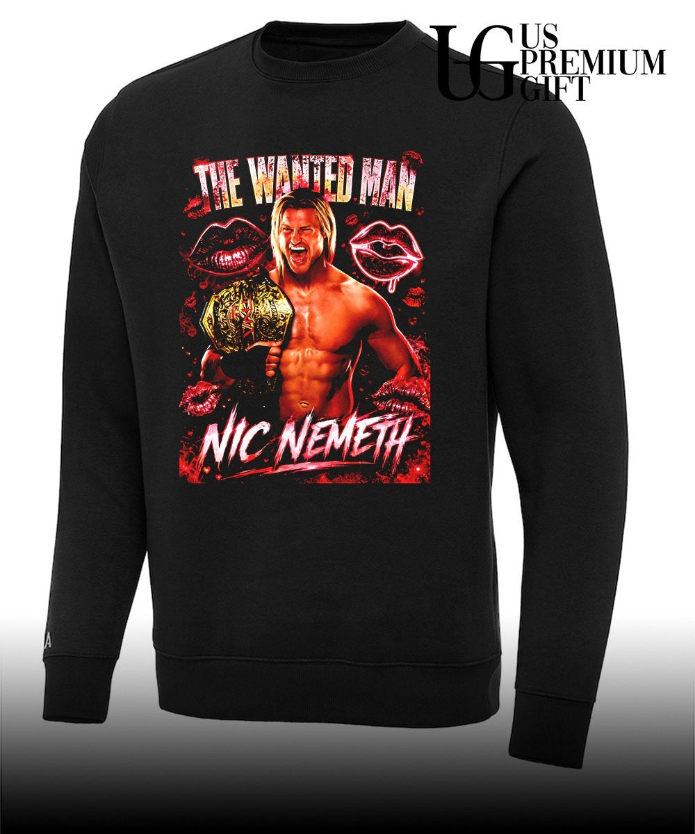 The Wanted Man Nic Nemeth Pro Wrestling shirt