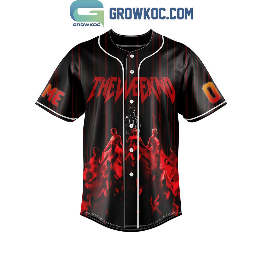 The Weeknd Hurry Up Tomorrow Personalized Baseball Jersey