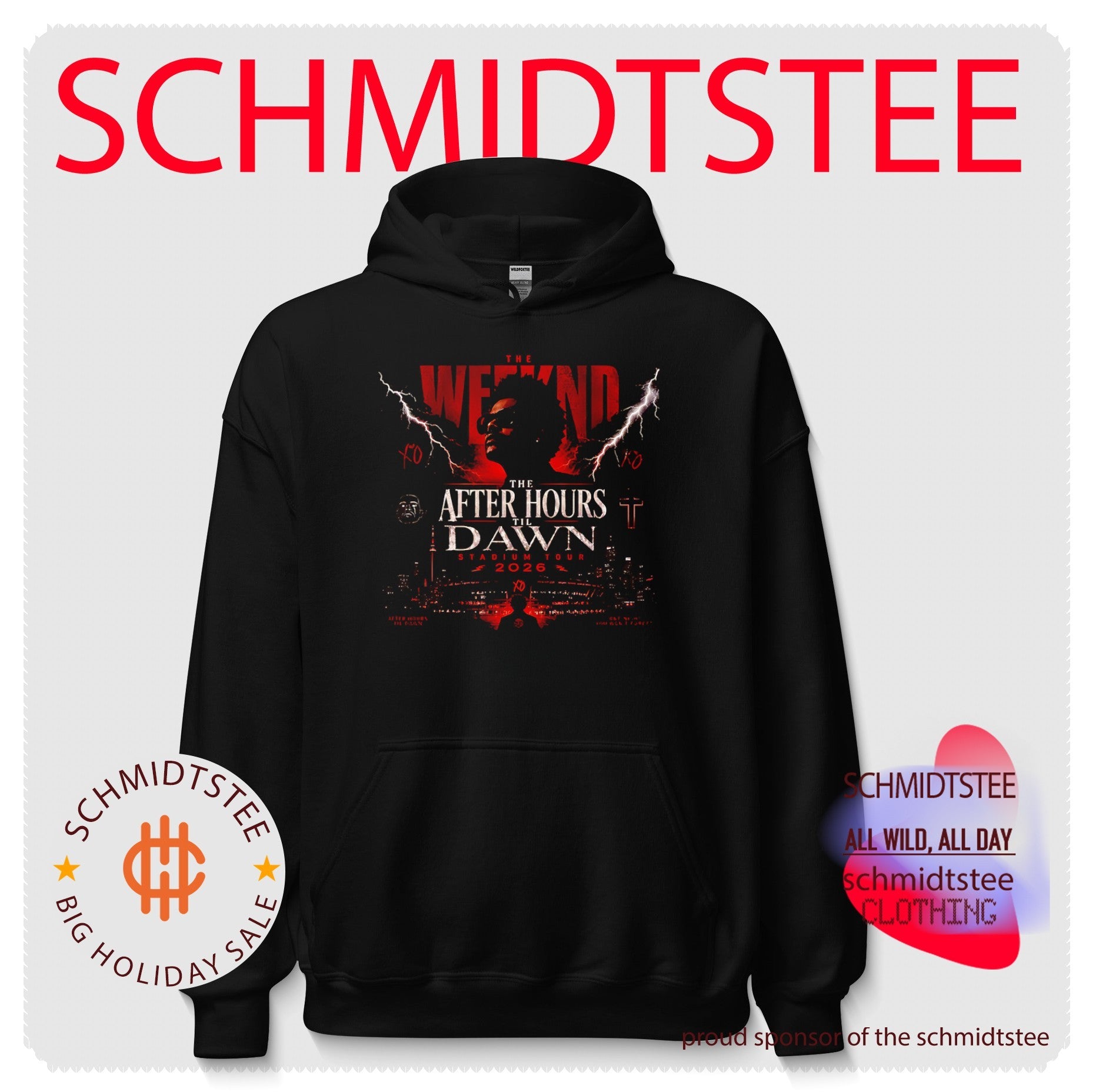 The Weeknd The After Hours Til Dawn Stadium Tour 2026 shirt
