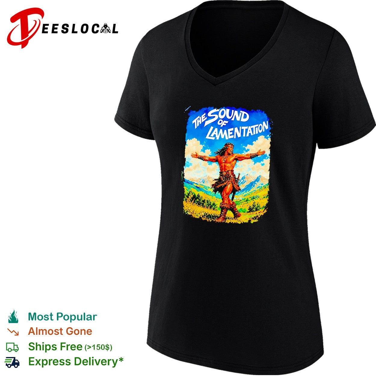 The sound of lamentation shirt
