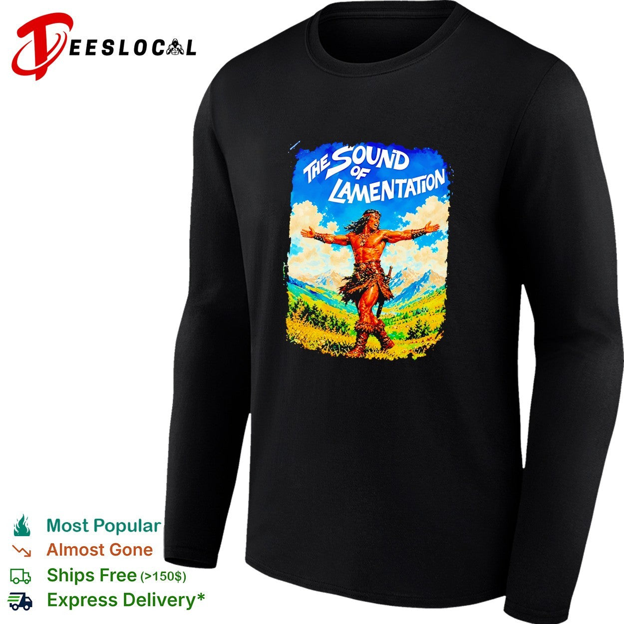 The sound of lamentation shirt