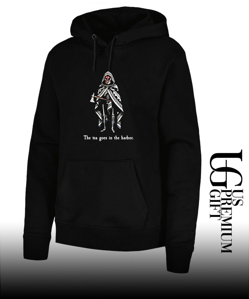The tea goes in the harbor shirt