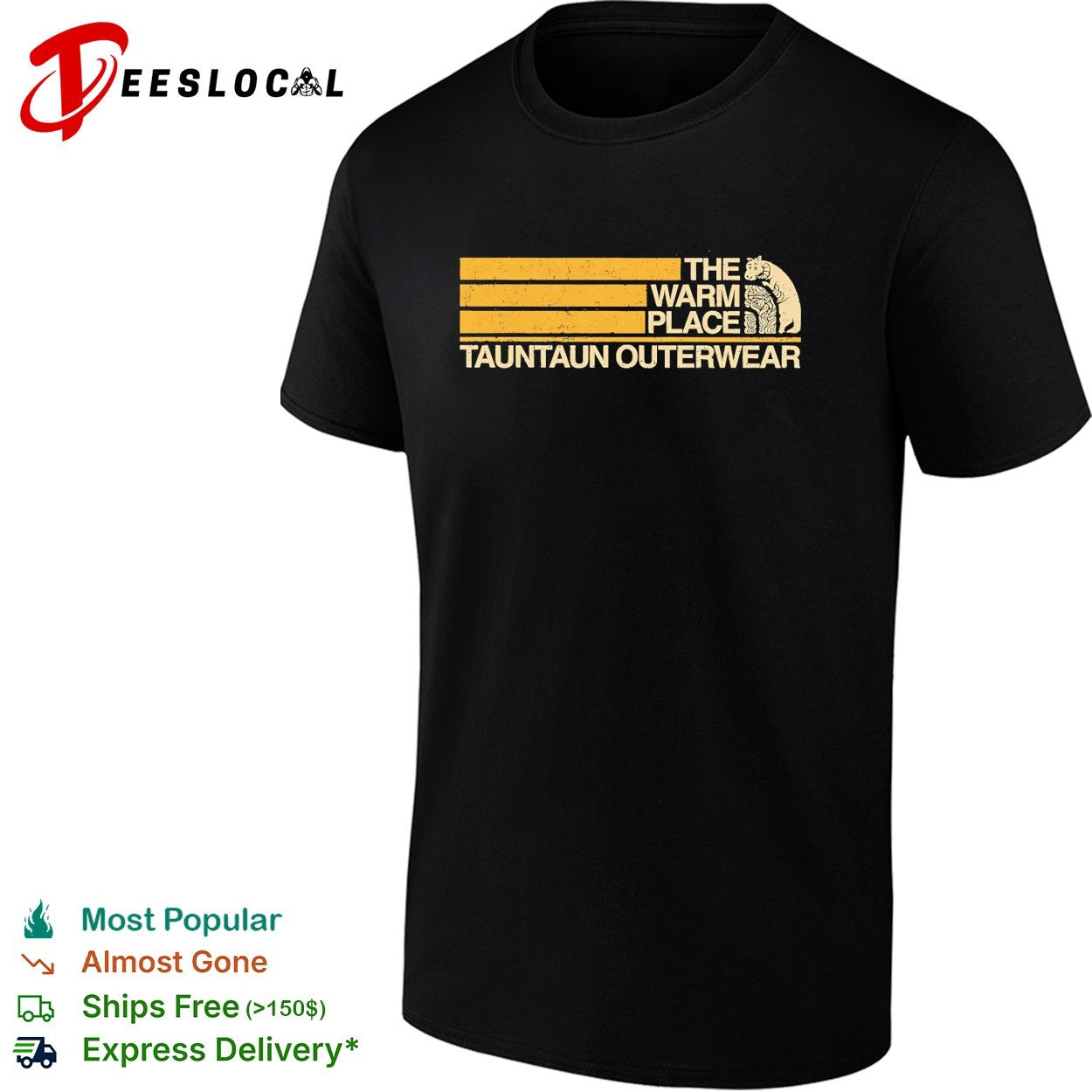 The warm place Tauntaun outerwear shirt