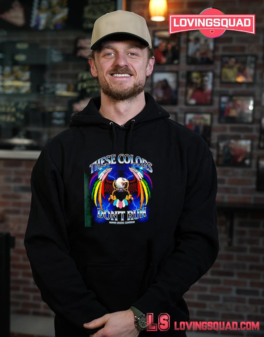 These Colors Don’t Run Lightning LGBTQ+ T-Shirt