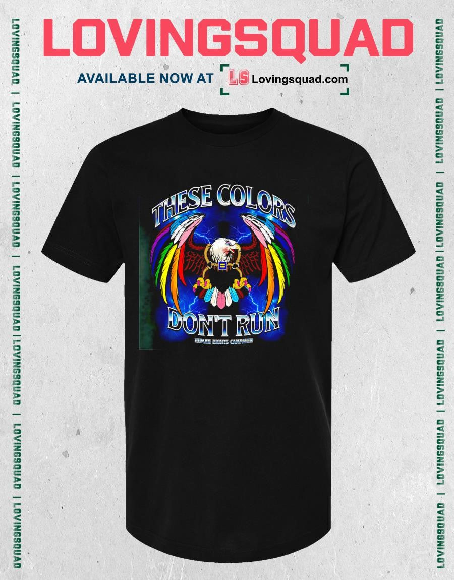 These Colors Don’t Run Lightning LGBTQ+ T-Shirt