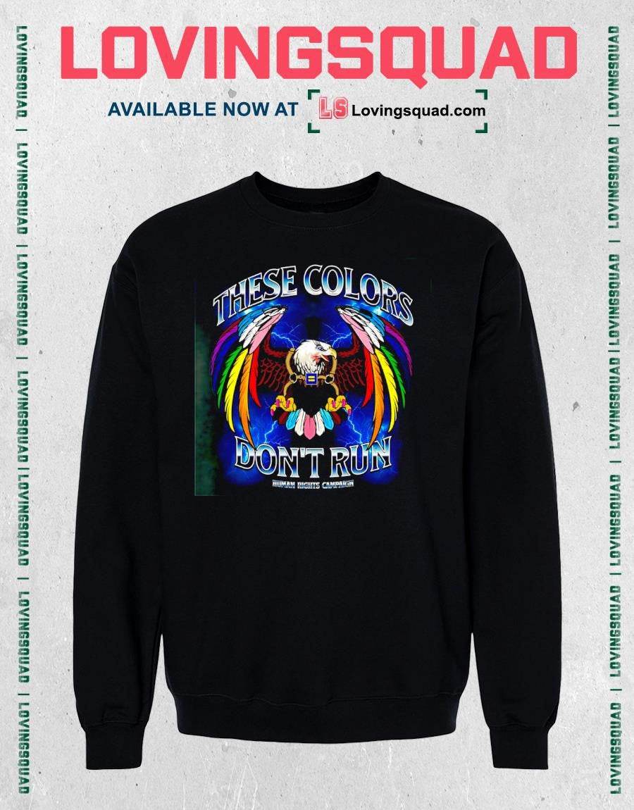 These Colors Don’t Run Lightning LGBTQ+ T-Shirt