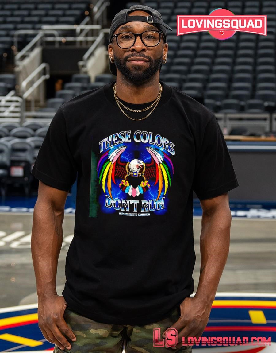 These Colors Don’t Run Lightning LGBTQ+ T-Shirt