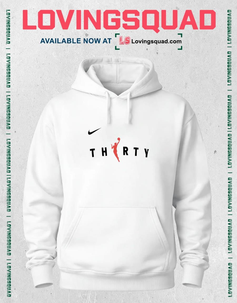 Thirty Basketball Player Silhouette T-shirt