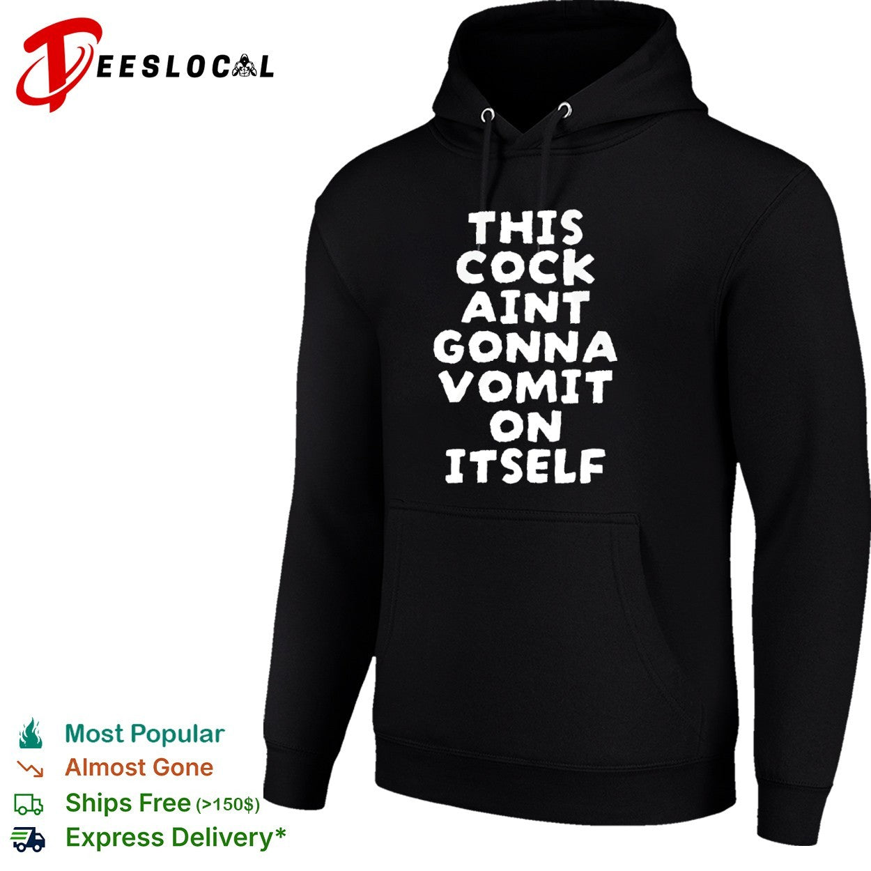 This cock aint gonna vomit on itself shirt