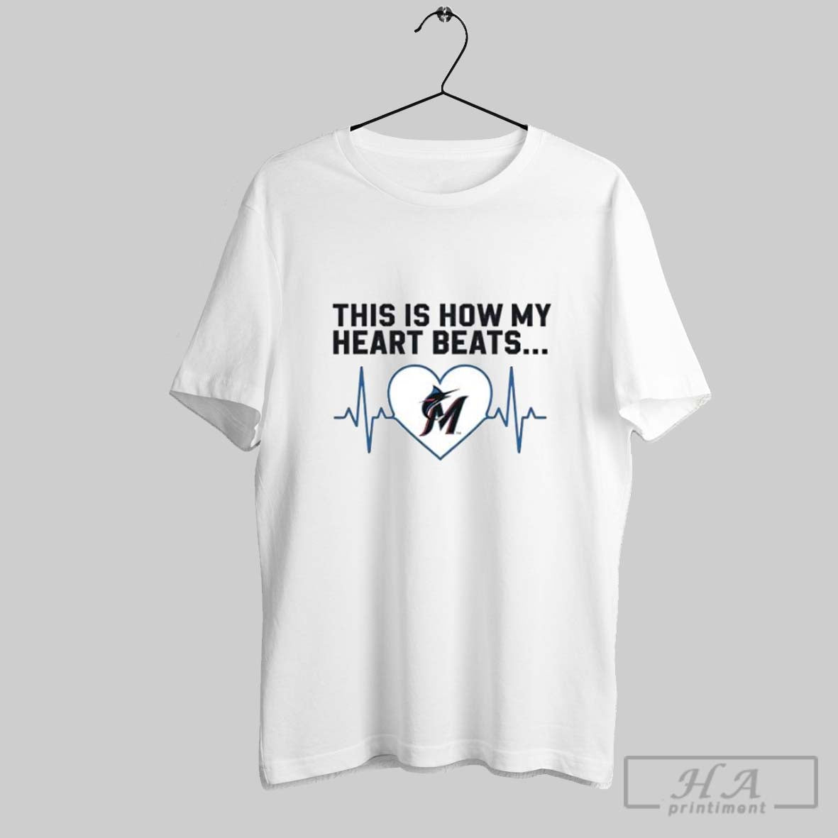 This Is How My Heart Beats Miami Marlins T-Shirts, Hoodie, Sweatshirt | InkRitualCo.com