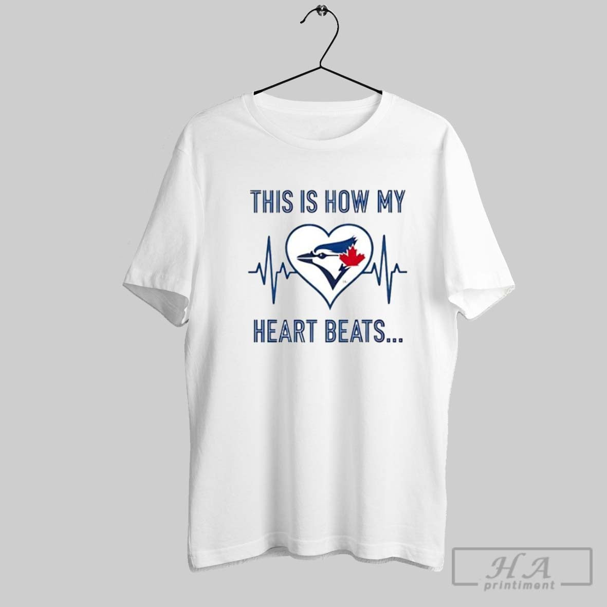 This Is How My Heart Beats Toronto Blue Jays T-Shirts, Hoodie, Sweatshirt | InkRitualCo.com
