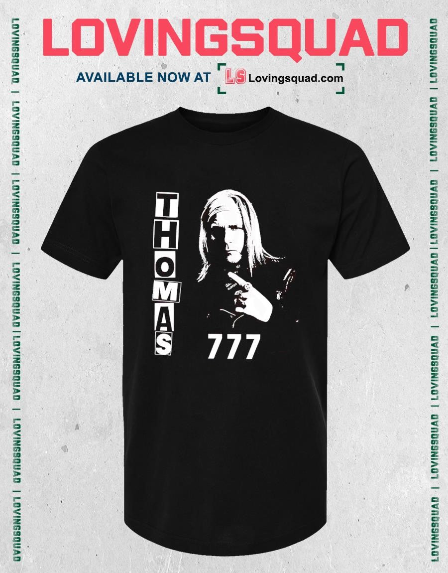 Thomas 777 portrait T-Shirt
