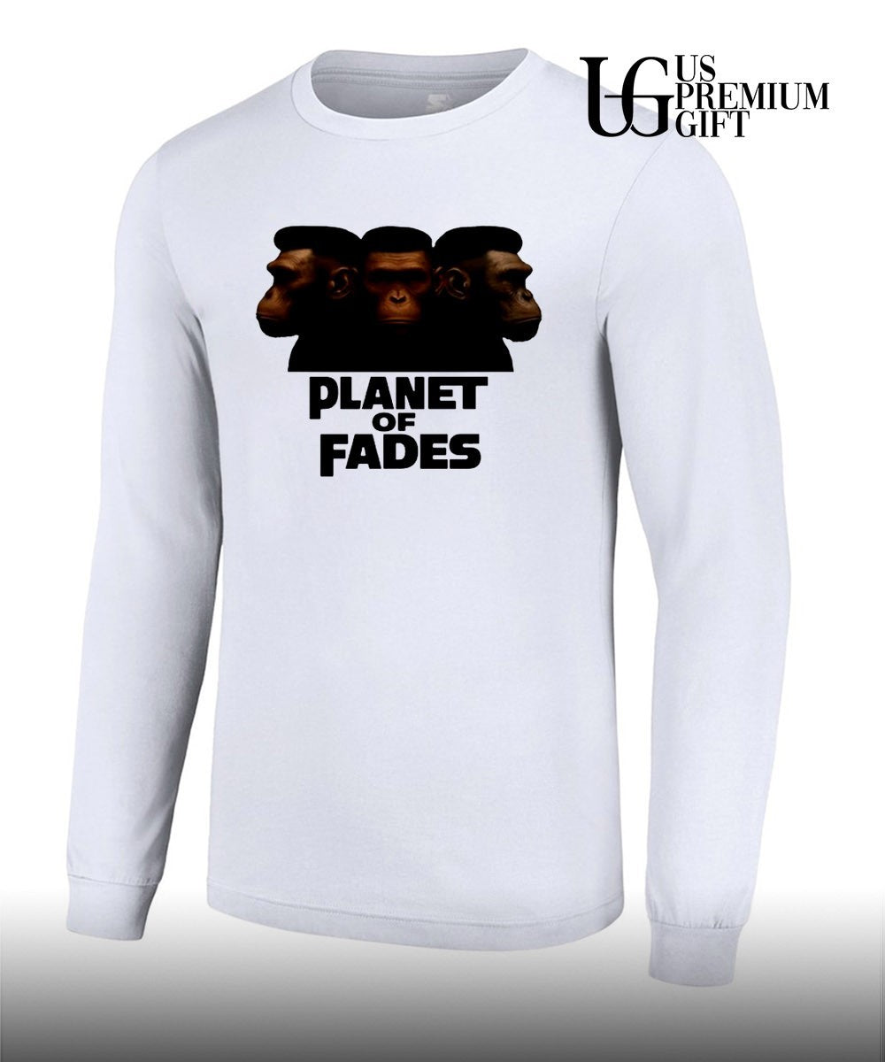 Three Chimpanzees Planet of Fades shirt