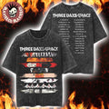 Three Days Grace Alienation 2026 Tour North America Merch Album Stripe Vintage Washed Tee