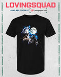 Three Wolves Howling at the Full Moon wolf shirt