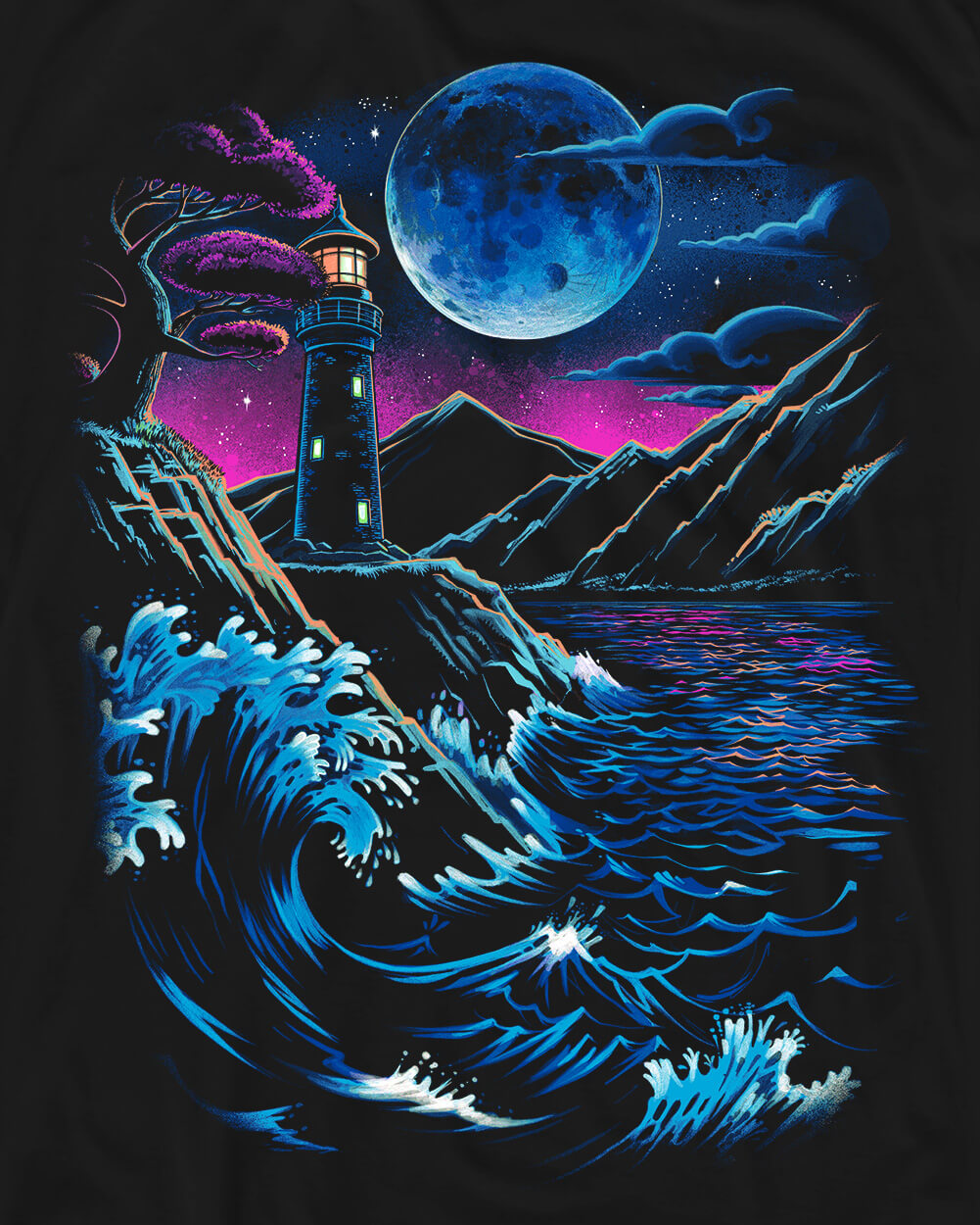 Tidal Watch Glow-in-the-Dark Tee