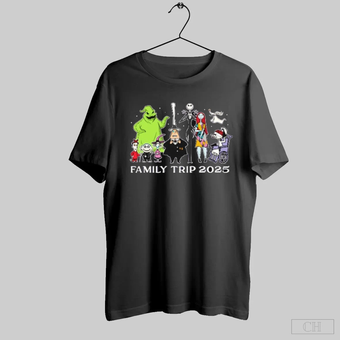 Tim Burtons The Nightmare Before Christmas Family Trip 2025 T-Shirts, Hoodie, Sweatshirt | InkRitualCo.com
