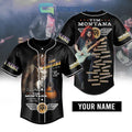 Tim Montana Stronger Than You River Kids Personalized Baseball Jersey