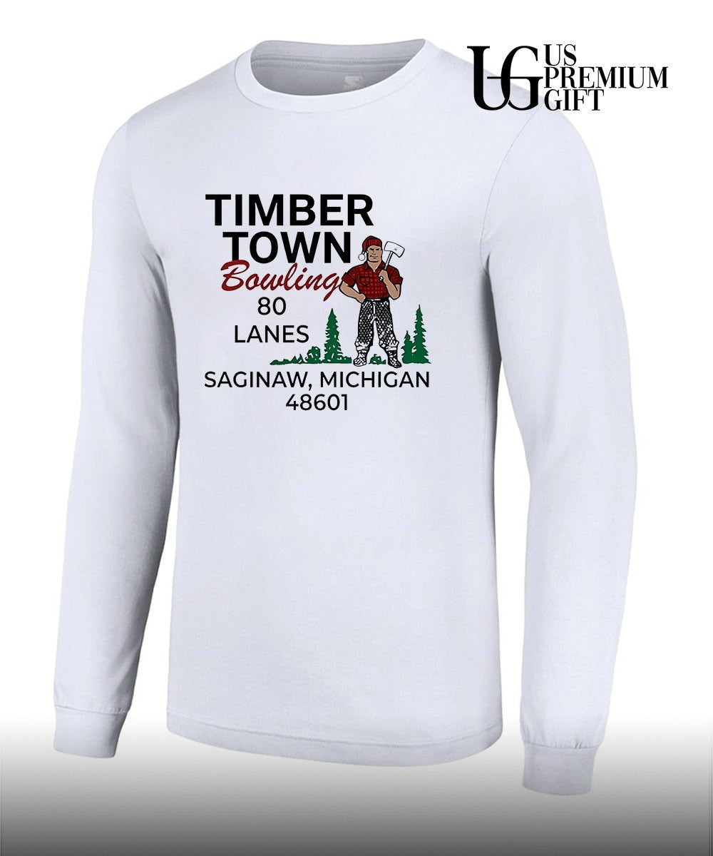 Timber Town Bowling in Saginaw Michigan shirt