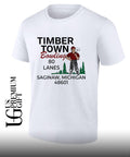 Timber Town Bowling in Saginaw Michigan shirt