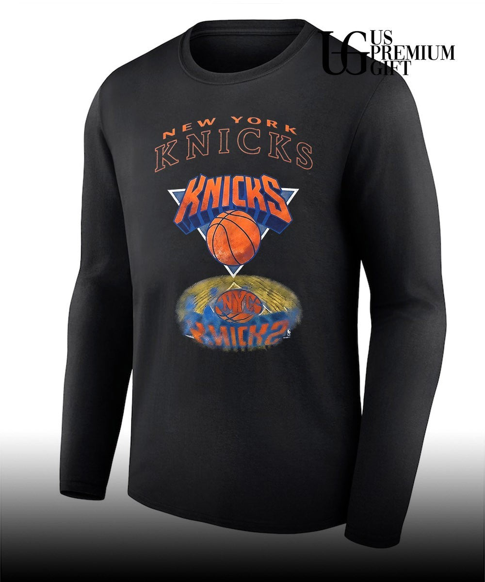 Timothée Chalamet wearing Knicks 2026 Game 5 T-shirt