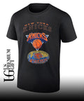 Timothée Chalamet wearing Knicks 2026 Game 5 T-shirt