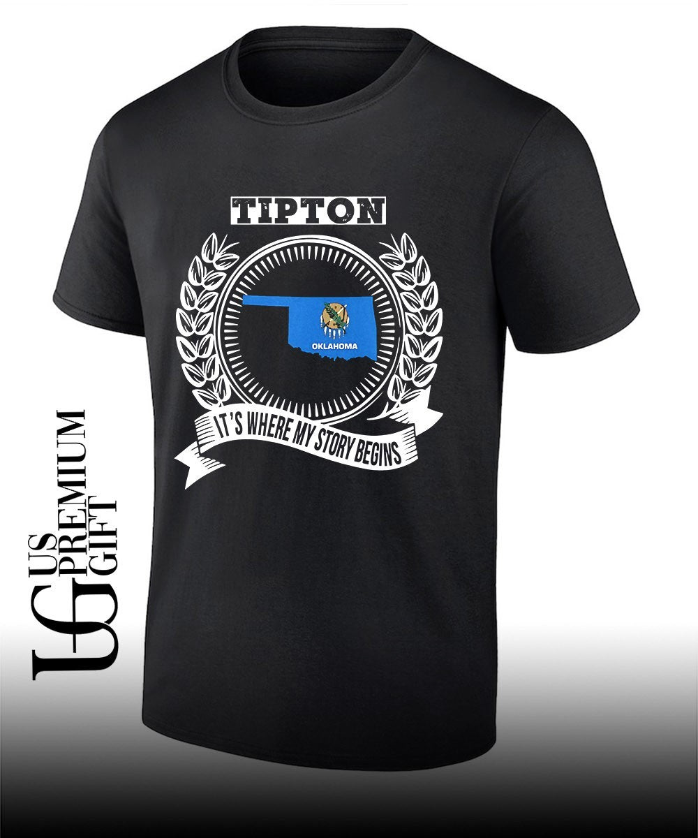 Tipton It’s Where My Story Begins Oklahoma shirt