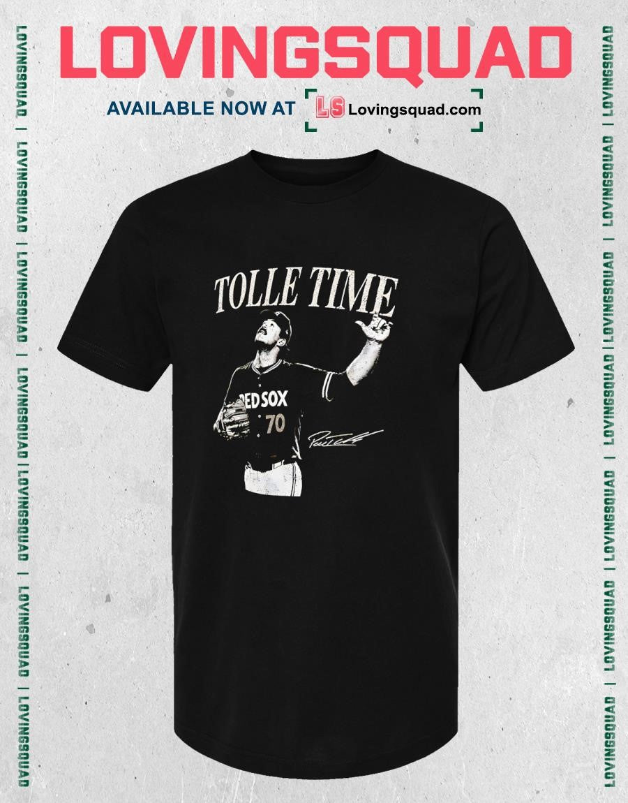Tolle Time Payton Tolle Red Sox No. 70 Vintage Pitcher T-shirt