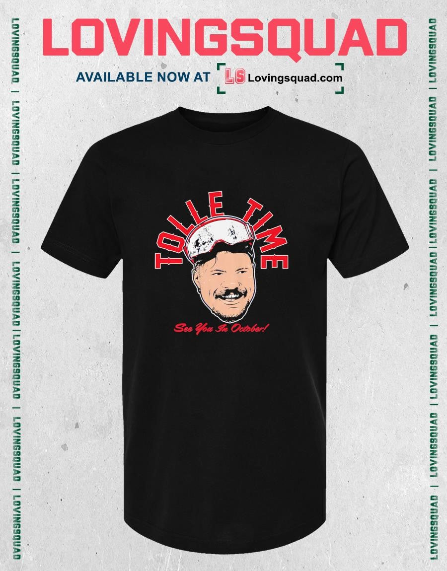 Tolle Time See You in October Baseball shirt