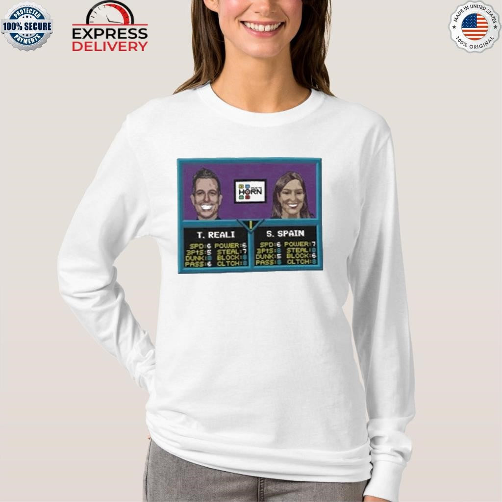 Tony Reali Sarah Spain Jam Digital Shirt