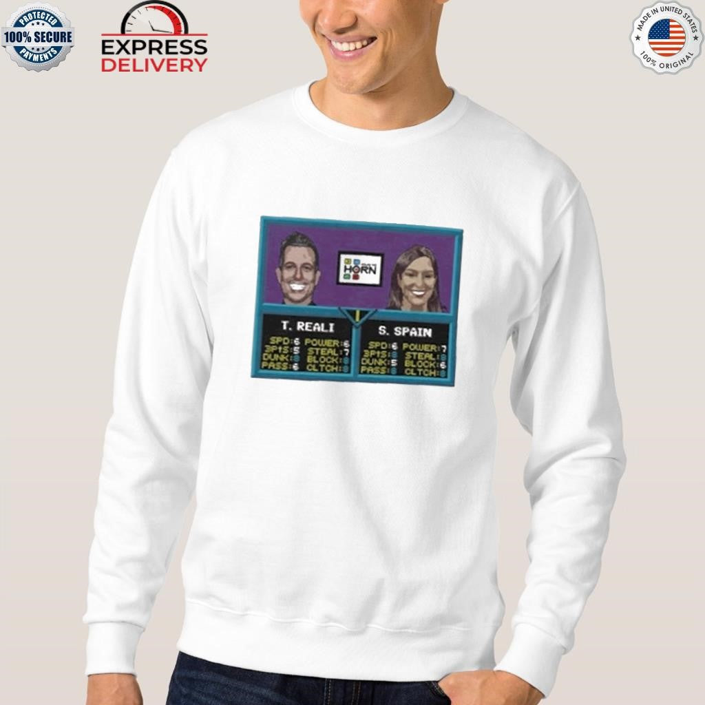 Tony Reali Sarah Spain Jam Digital Shirt