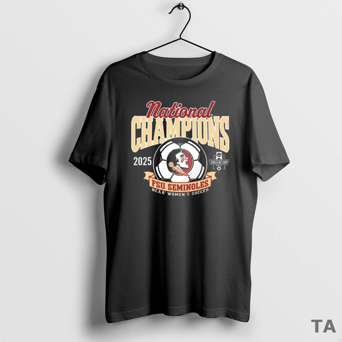 Top 2025 National Champions Ncaa Soccer College Cup Florida State Seminoles Logos T-Shirts, Hoodie, Sweatshirt