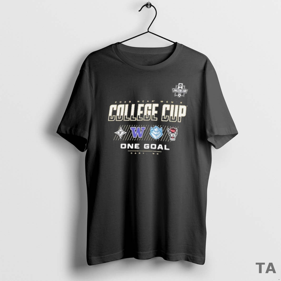 Top 4 Teams 2025 Ncaa Mens College Cup One Goal T Shirt Sweater Hoodie, Sweatshirt | InkRitualCo.com