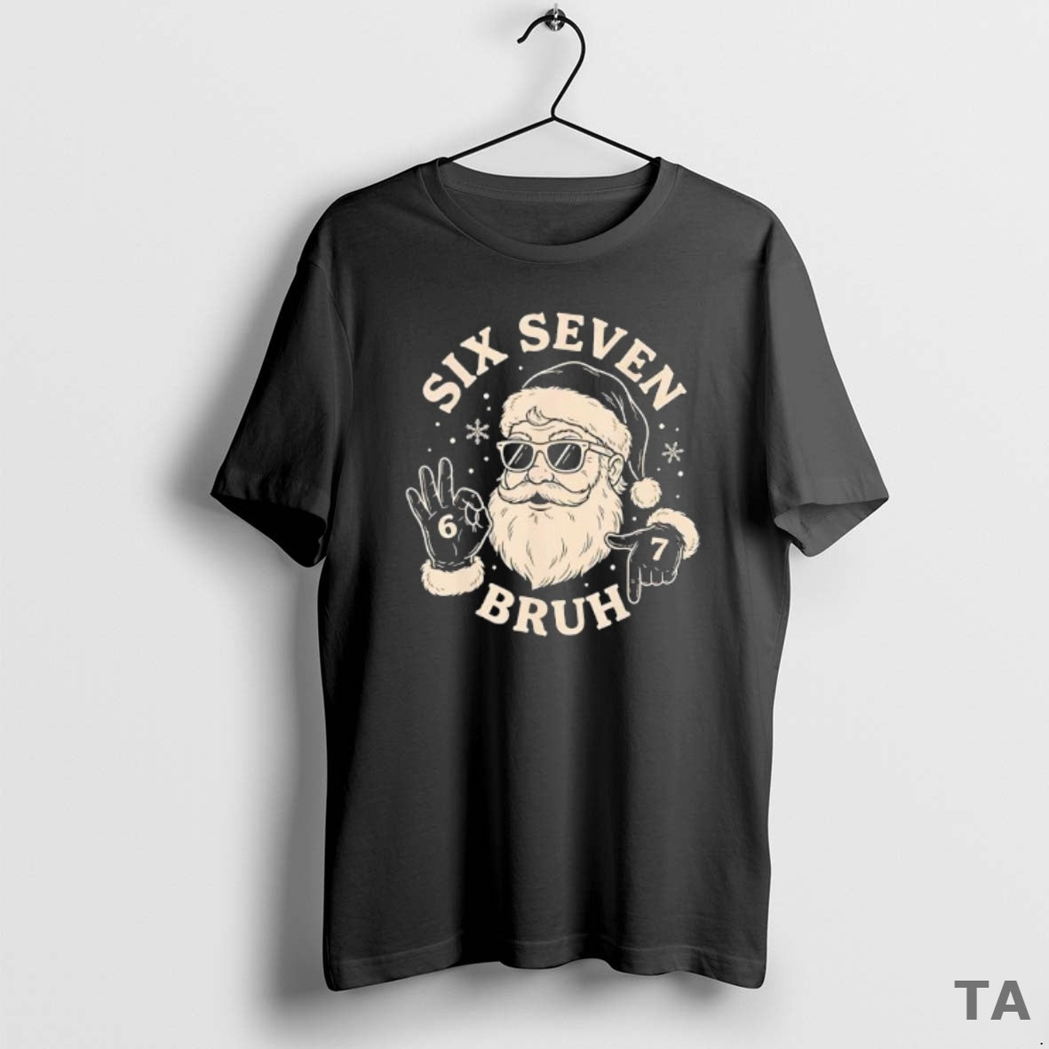 Top 67 Six Seven Bruh Christmas Santa Claus 6 7 Meme T Shirt Sweater Hoodie, Sweatshirt | InkRitualCo.com