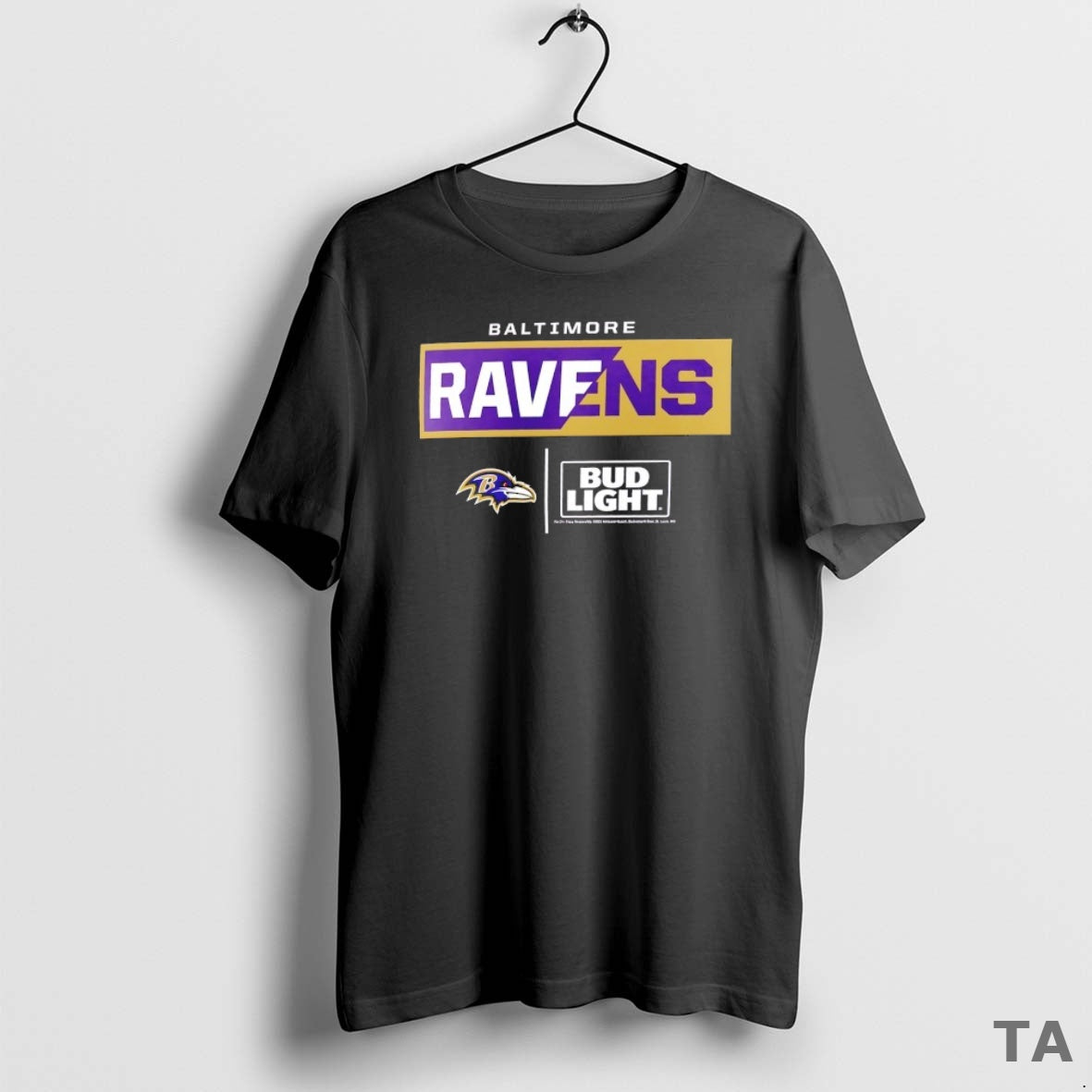 Top Baltimore Ravens National Football League X Bud Light Logo T Shirt Sweater Hoodie, Sweatshirt | InkRitualCo.com