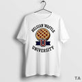 Top Belgian Waffle University Logo Circle T Shirt Sweater Hoodie, Sweatshirt | InkRitualCo.com
