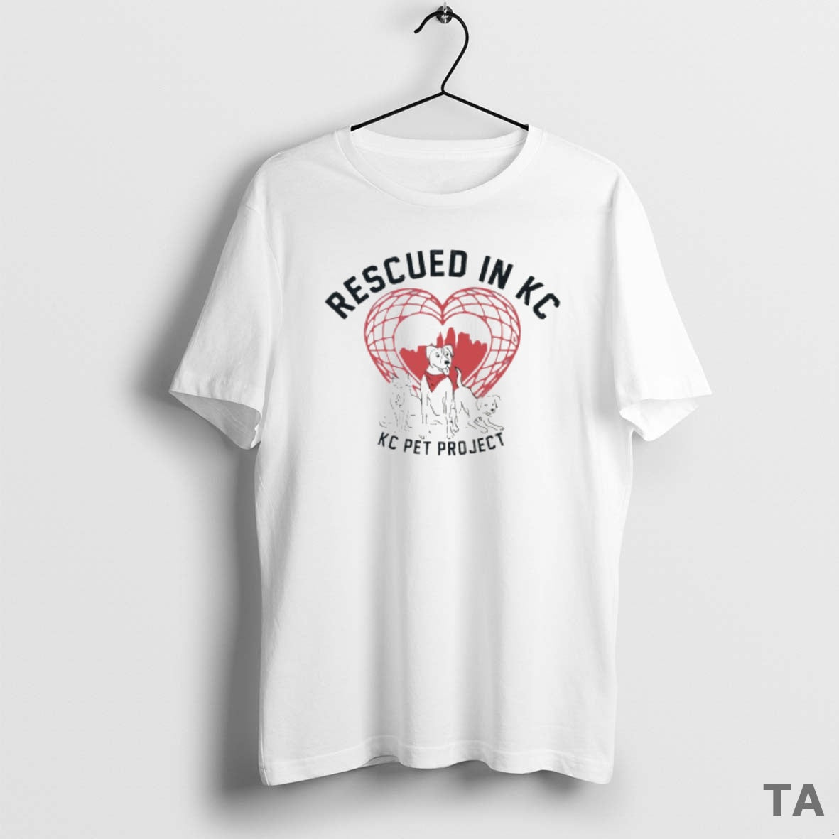 Top Best Rescued In Kc Pet Project T Shirt Sweater Hoodie, Sweatshirt | InkRitualCo.com