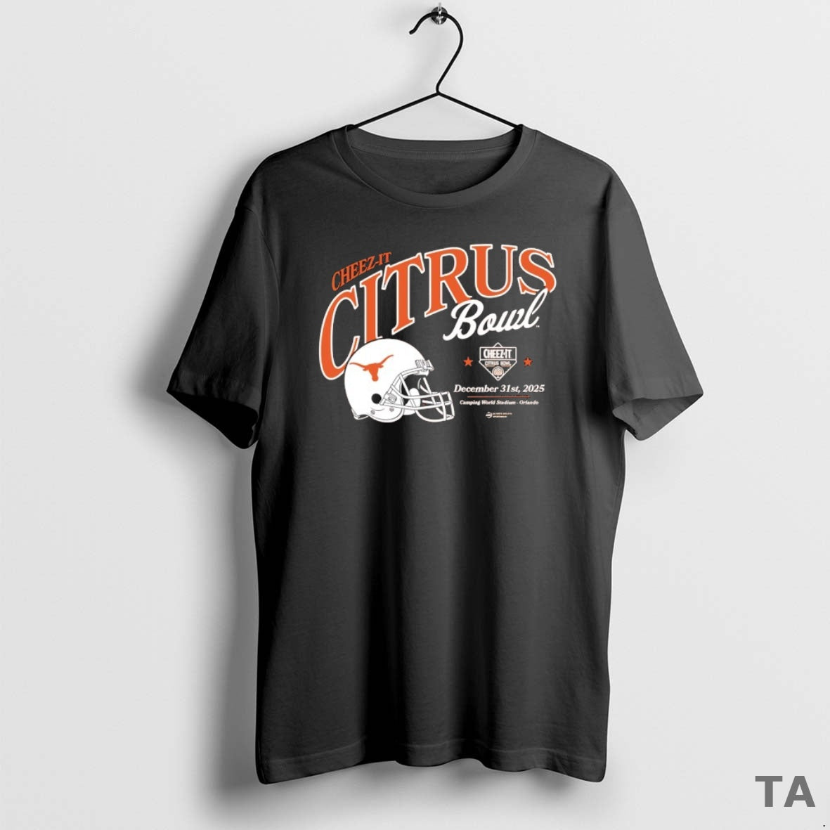 Top Cheez It Citrus Bowl 2025 Texas Longhorns Football Helmet T Shirt Sweater Hoodie, Sweatshirt | InkRitualCo.com