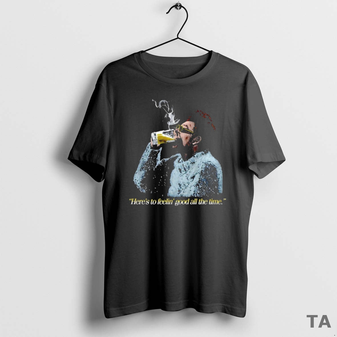 Top Cosmo Kramer Heres To Feelin Good All The Time T Shirt Sweater Hoodie, Sweatshirt | InkRitualCo.com