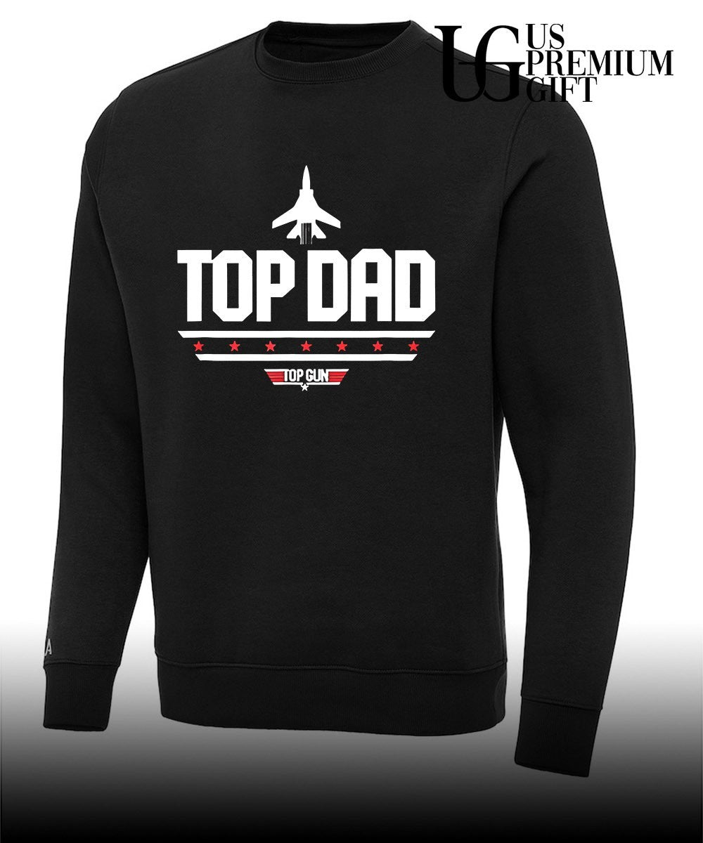 Dad Top Gun logo shirt