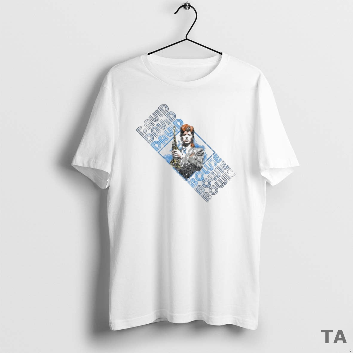 Top David Bowie Saxophone T Shirt Sweater Hoodie, Sweatshirt | InkRitualCo.com