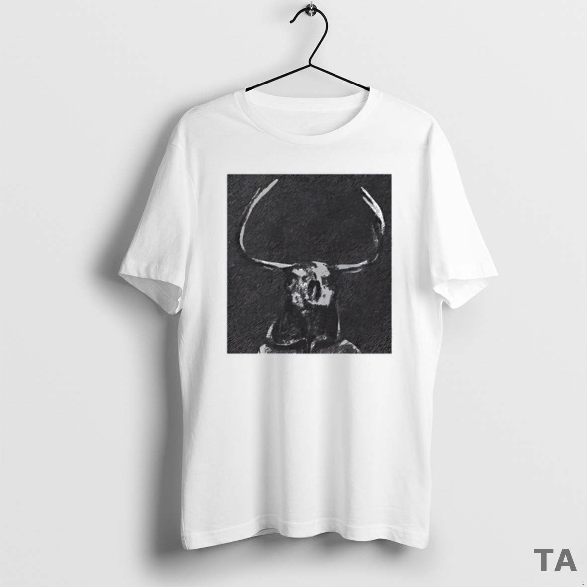 Top Deer Skull Patch Alan Wake Darkness T Shirt Sweater Hoodie, Sweatshirt | InkRitualCo.com